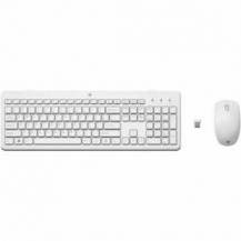 TECLADO Y RATÓN INALÁMBRICOS HP 230/ BLANCOS