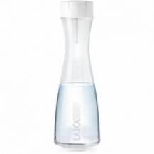 BOTELLA FILTRANTE LAICA GLASSMART/ CAPACIDAD 1.1L/ BLANCA/ INCLUYE 2 FILTROS