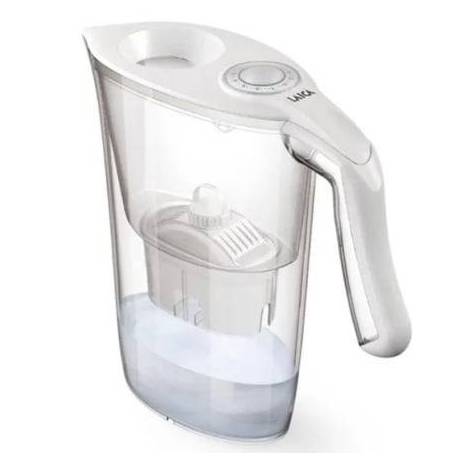 PACK JARRA FILTRANTE LAICA CARMEN TOSCA/ 2.3L/ BLANCA/ JARRA + 1 FILTRO BI-FLUX