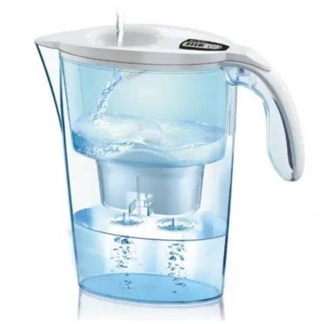 PACK JARRA FILTRANTE LAICA STREAM ALKAWATER/ 2.3L/ BLANCA/ JARRA + 1 FILTRO ALKAWATER