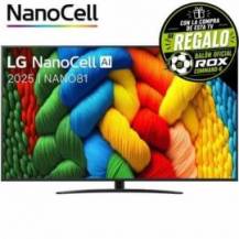 TELEVISOR LG NANOCELL 65NANO81A6A 65'/ ULTRA HD 4K/ SMART TV/ WIFI