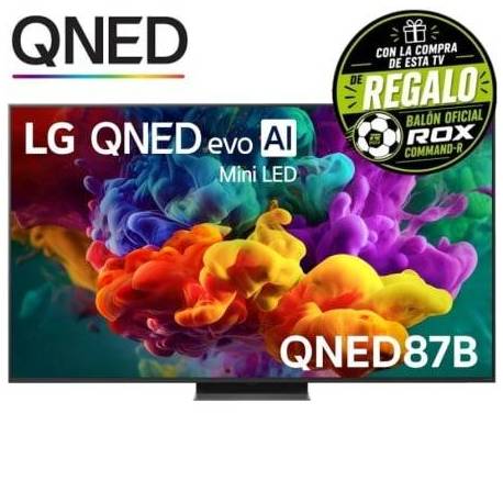 TELEVISOR LG QNED EVO AI QNED87 MINI LED 65QNED87B6A 65'/ ULTRA HD 4K/ SMART TV/ WIFI