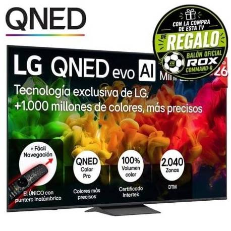 TELEVISOR LG QNED EVO AI QNED83B MINI LED 85QNED8EB3A 85'/ ULTRA HD 4K/ SMART TV/ WIFI