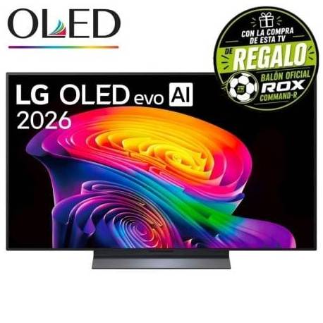 TELEVISOR LG OLED EVO AI C6 OLED48C66LB 48'/ ULTRA HD 4K/ SMART TV/ WIFI