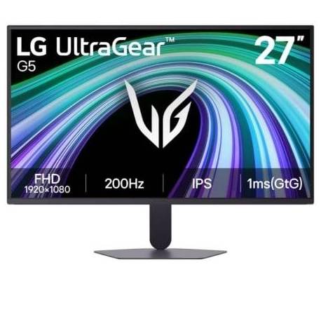 MONITOR GAMING LG ULTRAGEAR G5 27G523B-B 27'/ FULL HD/ 1MS/ 200HZ/ IPS/ NEGRO