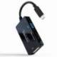 CONVERSOR NANOCABLE 10.16.4301-ALL/ USB TIPO-C MACHO - HDMI HEMBRA - DVI-I HEMBRA - VGA HEMBRA/ 20CM/ NEGRO