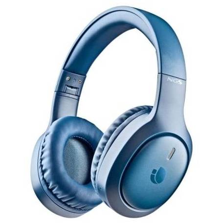 AURICULARES INALÁMBRICOS NGS ARTICA TEMPEST/ CON MICRÓFONO/ BLUETOOTH/ AZULES