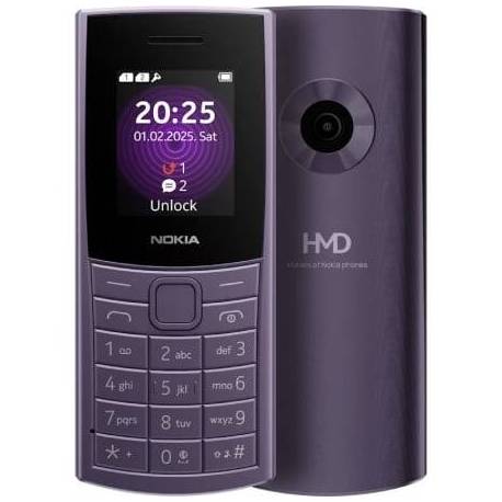 TELÉFONO MÓVIL NOKIA 110 4G 2ND EDITION/ PÚRPURA
