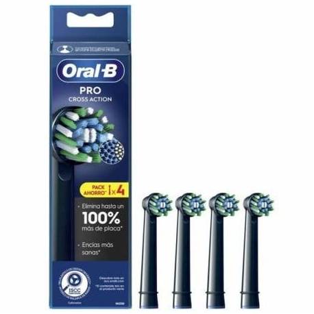 CABEZAL DE RECAMBIO PARA CEPILLO ORAL-B PRO CROSS ACTION/ PACK 4 UDS
