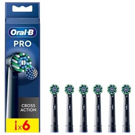 CABEZAL DE RECAMBIO PARA CEPILLO ORAL-B PRO CROSS ACTION/ PACK 6 UDS