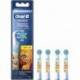 CABEZAL DE RECAMBIO BRAUN PARA CEPILLO BRAUN ORAL-B PRO KIDS 3+ REY LEON/ PACK 4 UDS