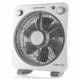 VENTILADOR DE SUELO ORBEGOZO BOX FAN BF 0138/ 40W/ 6 ASPAS 30CM/ 3 VELOCIDADES