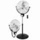 VENTILADOR 2 EN 1 ORBEGOZO PWS 3050/ PIE/ PARED/ 120W/ ASPAS 50CM/ 3 VELOCIDADES