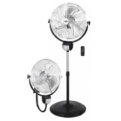 VENTILADOR 2 EN 1 ORBEGOZO PWS 3050/ PIE/ PARED/ 120W/ ASPAS 50CM/ 3 VELOCIDADES