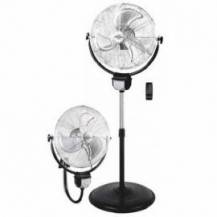 VENTILADOR 2 EN 1 ORBEGOZO PWS 3050/ PIE/ PARED/ 120W/ ASPAS 50CM/ 3 VELOCIDADES