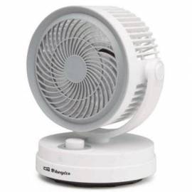 VENTILADOR DE SOBREMESA ORBEGOZO TF 1015/ 40W/ ASPAS 15CM/ 3 VELOCIDADES