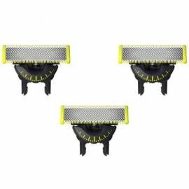 CABEZAL DE REEMPLAZO PARA AFEITADORA ELÉCTRICA PHILIPS ONEBLADE/ PACK 3