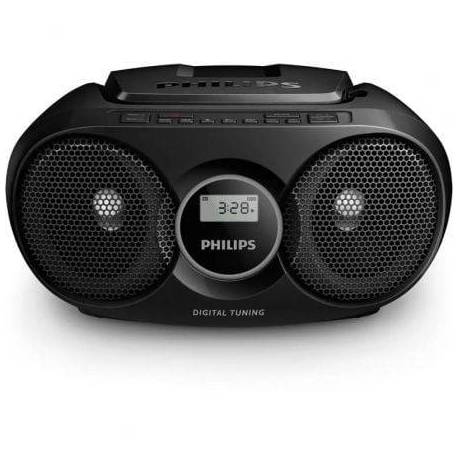 RADIO CD PHILIPS AZ215B/12/ 3W/ NEGRA