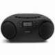RADIO CD PHILIPS TAZ2000B/ 3W RMS/ CON CABLE/ CON PILAS/ NEGRA