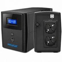 SAI LÍNEA INTERACTIVA PHASAK SIRIUS 1000 VA INTERACTIVE/ 1000VA-600W/ 2 SALIDAS/ FORMATO TORRE