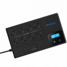 SAI LÍNEA INTERACTIVA PHASAK SMART HOME 1050VA/ 1050VA-600W/ 8 SALIDAS/ FORMATO BLOQUE