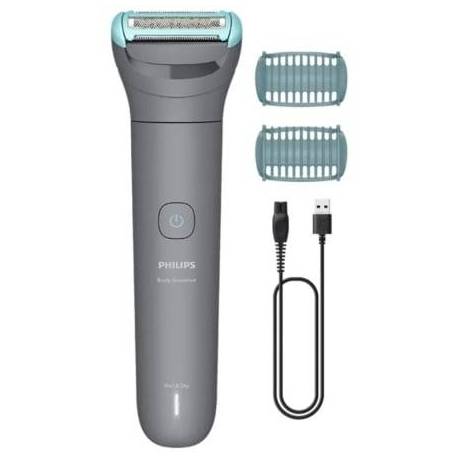CORTABARBAS PHILIPS BEARDTRIMMER SERIES 3000 BG3480/15/ CON BATERÍA/ 2 ACCESORIOS