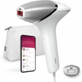 DEPILADORA DE LUZ PULSADA PHILIPS LUMEA IPL SERIE 8000 PRESTIGE/ CON CABLE/ INCLUYE 3 ACCESORIOS