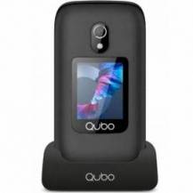 TELÉFONO MÓVIL QUBO P-221BKC 4G PARA PERSONAS MAYORES/ NEGRO