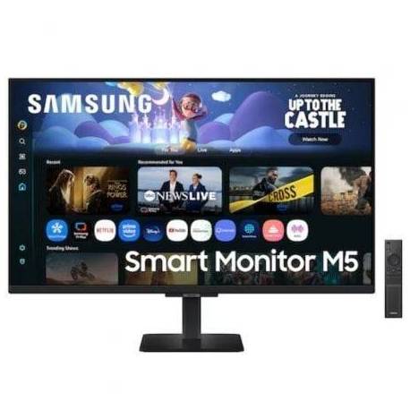 SMART MONITOR SAMSUNG M5 S27FM500EU 27'/ FULL HD/ MULTIMEDIA/ SMART TV/ NEGRO
