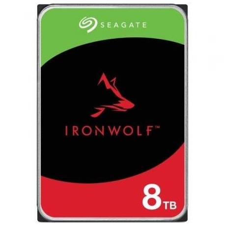 DISCO DURO SEAGATE IRONWOLF NAS ST8000VN002 8TB/ 3.5'/ SATA III/ 256MB