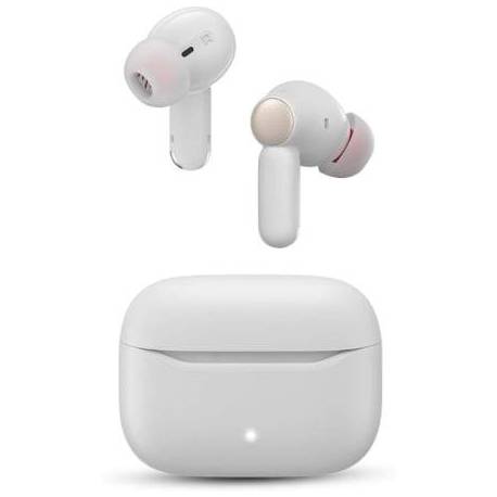 AURICULARES BLUETOOTH SPC ETHER 3 PRO CON ESTUCHE DE CARGA/ AUTONOMÍA 8H/ BLANCO
