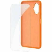 FUNDA SILICONA + PROTECTOR DE PANTALLA DE CRISTAL TEMPLADO SPC WUUM ONE PROTECTION PACK 4354P/ COMPATIBLE CON SPC WUUM ONE/