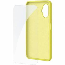 FUNDA SILICONA + PROTECTOR DE PANTALLA DE CRISTAL TEMPLADO SPC WUUM ONE PROTECTION PACK 4354Y/ COMPATIBLE CON SPC WUUM ONE/