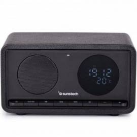 RADIO PORTÁTIL SUNSTECH RPBT460/ NEGRA