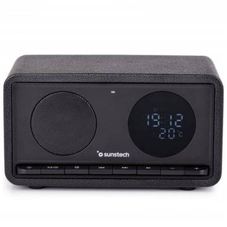 RADIO PORTÁTIL SUNSTECH RPBT460/ NEGRA