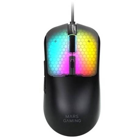 RATÓN GAMING MARS GAMING MM-VIPER/ HASTA 12800 DPI