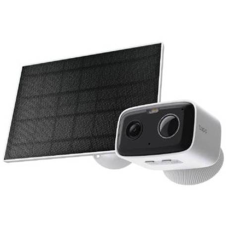 CÁMARA DE VIDEOVIGILANCIA TP-LINK TAPO TC80 KIT/ VISIÓN NOCTURNA/ CONTROL DESDE APP/ INCLUYE PANEL SOLAR