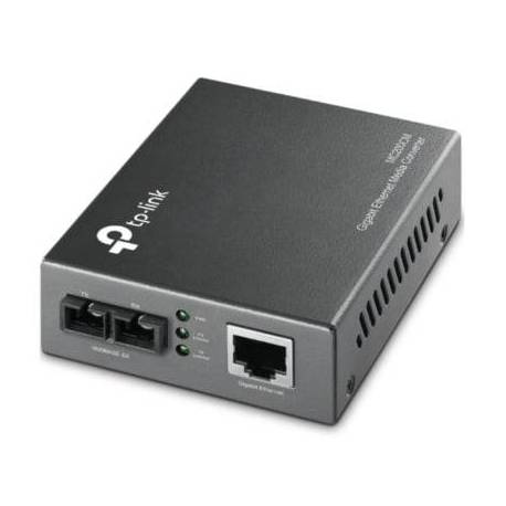CONVERSOR DE MEDIOS GIGABIT TP-LINK MC200CM V2/ 1 PUERTO/ RJ-45 10/100/1000