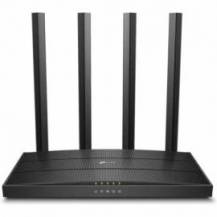 ROUTER INALÁMBRICO TP-LINK ARCHER C6 1200MBPS/ 2.4GHZ 5GHZ/ 4 ANTENAS/ WIFI 802.11AC/N/A - B/G/N
