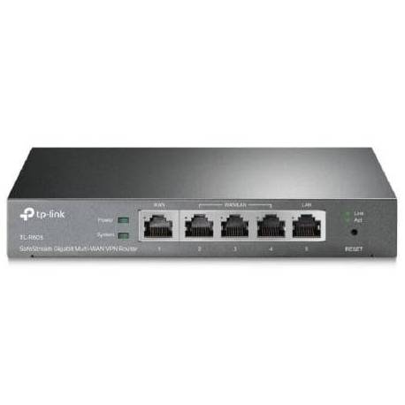 ROUTER VPN SAFESTREAM GIGABIT TP-LINK OMADA TL-R605/ 5 PUERTOS MULTI-WAN