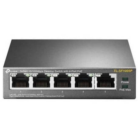 SWITCH TP-LINK TL-SF1005P 5 PUERTOS/ RJ-45 10/100 POE