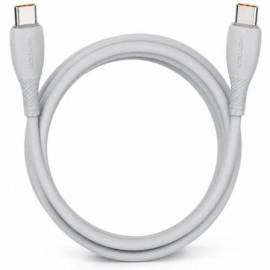 CABLE USB 2.0 TIPO-C VENTION TRWHF/ USB TIPO-C MACHO - USB TIPO-C MACHO/ HASTA 100W/ 480MBPS/ 1M/ GRIS