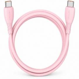 CABLE USB 2.0 TIPO-C VENTION TRWPH/ USB TIPO-C MACHO - USB TIPO-C MACHO/ HASTA 100W/ 480MBPS/ 2M/ ROSA