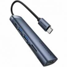 DOCKING USB TIPO-C VENTION THJHB/ 1XHDMI 4K/ 2XUSB/ 1XUSB TIPO-C PD/ GRIS