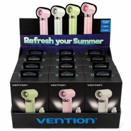 PACK 12 VENTILADORES DE MANO VENTION PBE-PACK2/ 100 VELOCIDADES