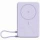 POWERBANK 10000MAH XIAOMI MAGNETIC POWER BANK 10000/ WIRELESS/ PÚRPURA