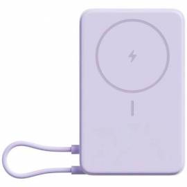 POWERBANK 10000MAH XIAOMI MAGNETIC POWER BANK 10000/ WIRELESS/ PÚRPURA