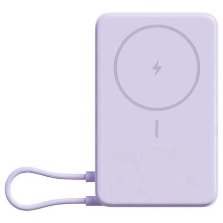 POWERBANK 10000MAH XIAOMI MAGNETIC POWER BANK 10000/ WIRELESS/ PÚRPURA