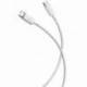 CABLE USB 2.0 TIPO-C 3A XIAOMI BRAIDED/ USB TIPO-C MACHO - USB TIPO-C MACHO/ HASTA 60W/ 480MBPS/ 1M/ BLANCO