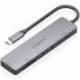 DOCKING USB TIPO-C AISENS ASUC-7P048-GR/ 1XHDMI 4K/ 2XUSB/ 1XUSB TIPO-C/ 1XUSB TIPO-C PD/ 1X LECTOR DE TARJETAS/ GRIS